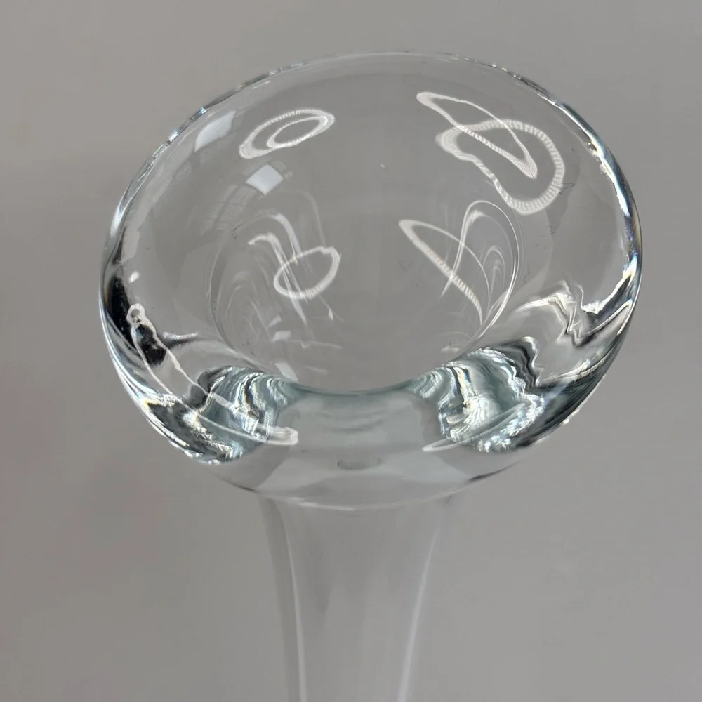Tuscany Collection Vintage Crystal Jack in the Pulpit Controlled Bubble Bud Vase
